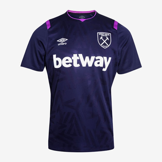 tailandia camiseta troisième equipacion West Ham United 2020